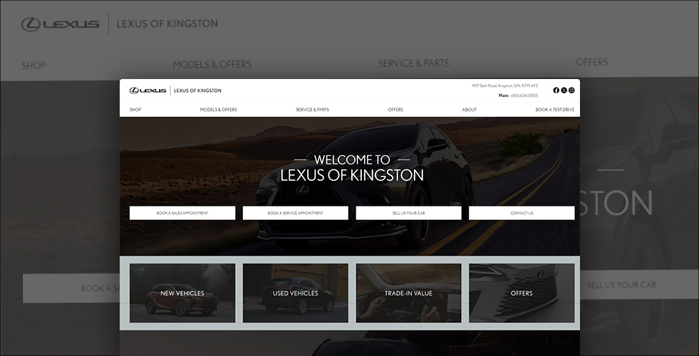 Lexus of Kingston New & Used Dealership Ontario